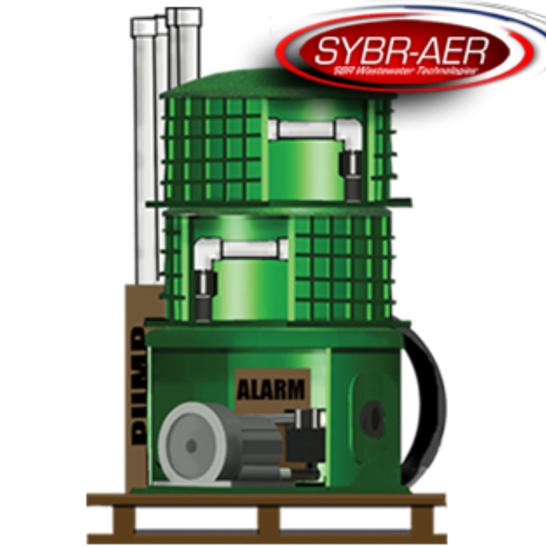 The Sybr-Aer wastewater treatment system.
